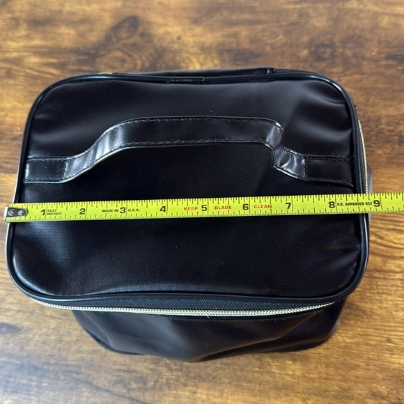 Black Leather Men's Bag - Picture 3 of 8